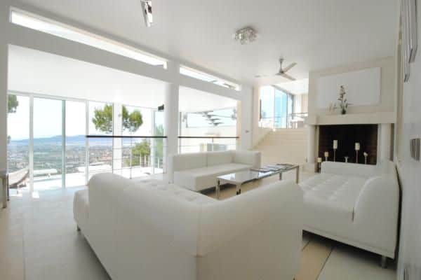 Villa Queralt: Living room