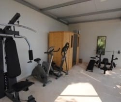 Villa Queralt: Fitness room