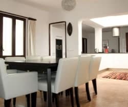 Villa Tuiga: Dining room