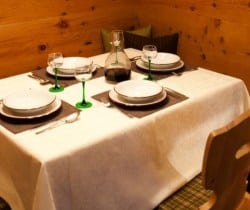 Chalet Apartment Dafne: Dining area