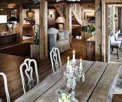 Chalet Renard: Dining room
