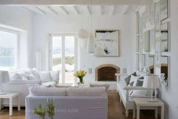 Villa Elena: Living room