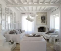 Villa Pylade: Living room