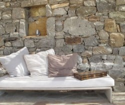 Villa Pylade: Outdoor chill out area