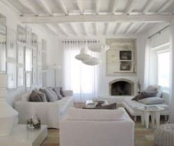 Villa Pylade: Living room