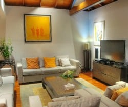 Villa Nandana: TV room
