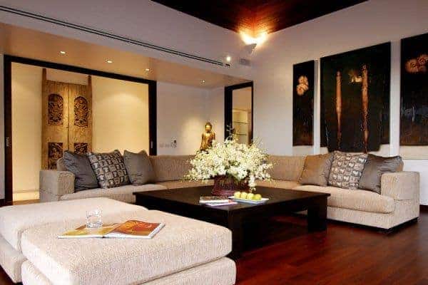 Villa Samakee: Living room