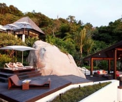 Villa Yin: Outdoor chill out area