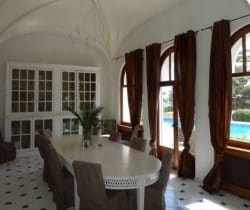 Villa Mistral: Dining room