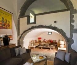 Villa Aitna: Living room