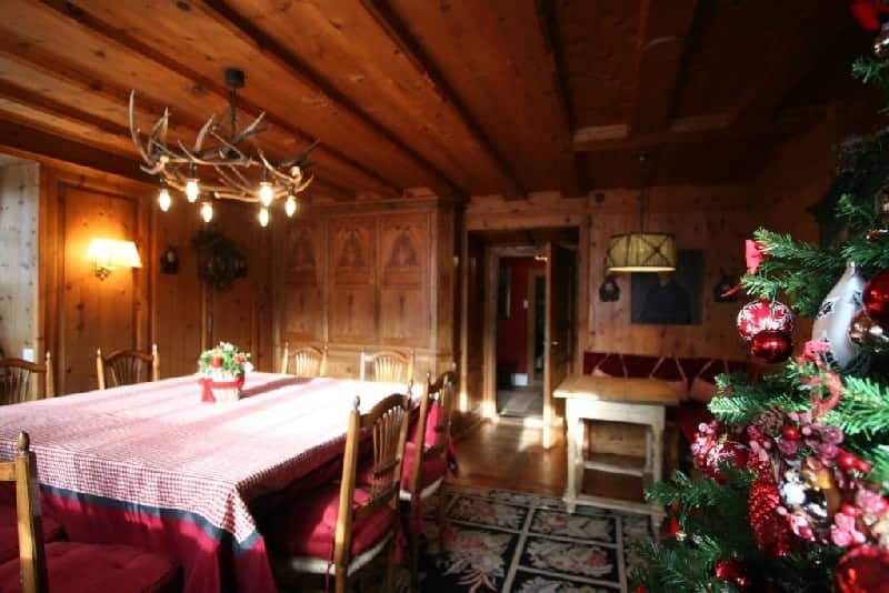 Chalet Belair: Dining area