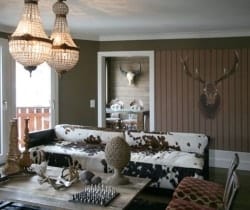 Chalet Apartment Silketh: Living room