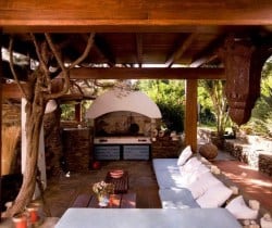 Villa Aqua: Outdoor chill out area