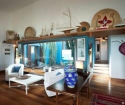 Villa Aqua: Living area
