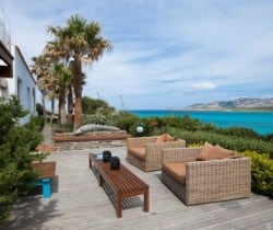 Villa Aqua: Outdoor chill out area