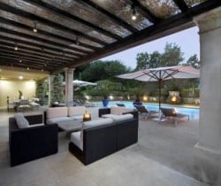 Villa Beryl: Outdoor chill out area