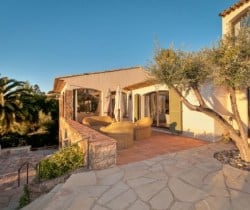 Villa Brigitte: Outdoor chill out area