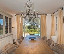 Villa Kassie: Dining room