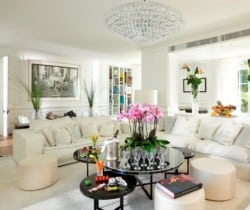Villa Le Roi: Living room