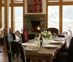 Chalet Holly: Dining area