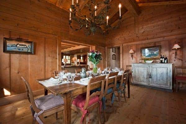 Chalet Marmotta: Dining room