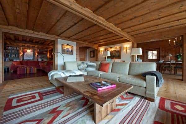 Chalet Marmotta: Living room