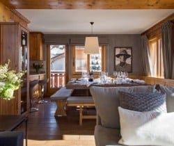 Chalet Tournalon: Dining area