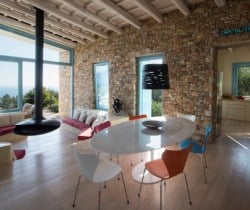 Villa Peristera-Dining area