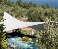 Villa Peristera-Al fresco dining area