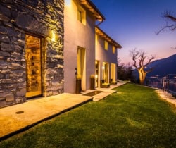 Villa Felce-Exteriors by sunset