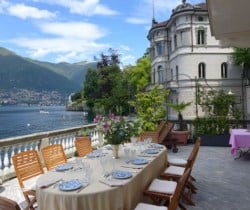 Villa Riccardi: Al fresco dining area