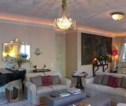 Villa Riccardi: Living and dining area