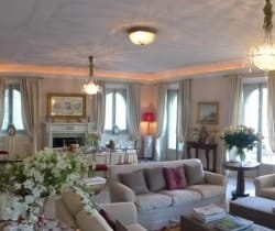 Villa Riccardi: Living and dining area