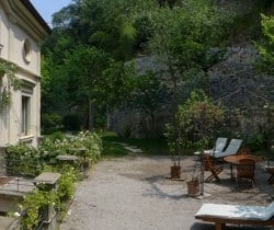Villa Riccardi: Outdoor chill out area