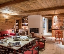 Chalet Krystal-Living area