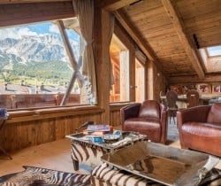 Chalet Krystal-Living area
