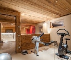 Chalet Krystal-Fitness area
