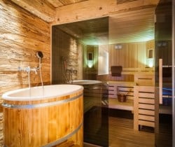 Chalet Krystal-Wellness area