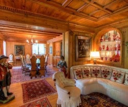 Chalet Spiga: Living area