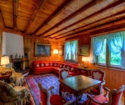 Chalet Spiga: Living area