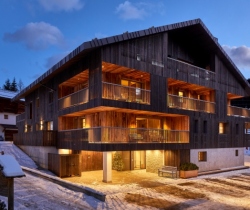Chalet-Apartment-Poppy-Exterior-by-night