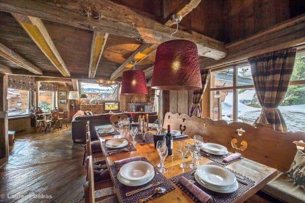 Chalet Antarctica: Living and dining area