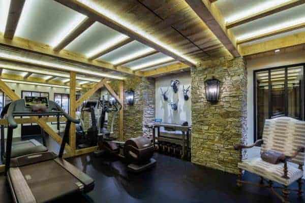 Chalet Basile-Fitness room