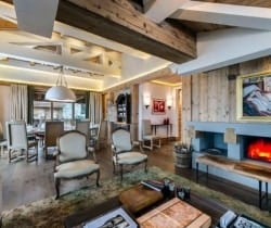 Chalet Basile-Living room