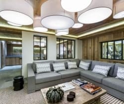 Chalet Basile-Pool living room