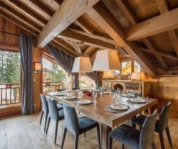 Chalet Chenus-Dining area