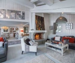 Chalet Dumas-Living area