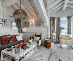 Chalet Dumas-Living area