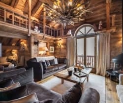 Chalet Rivage-Living room