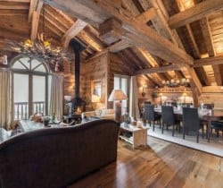 Chalet Rivage-Living room